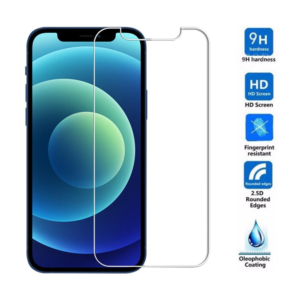 Protecteur d'écran en verre trempé pour iPhone, accessoires de protection pour iPhone 11, 12, 13 Pro, XS Max, Poly 7, 8 Plus, Guatemala n° 2