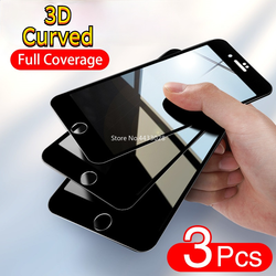 Protecteur d'écran pour iPhone, 3 pièces, couverture complète en verre guatémaltèque, film de protection pour 12 11 Pro Poly XS Max 6 6s 7 8 Plus SE 2020