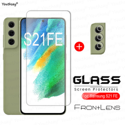 Film protecteur d'écran de téléphone en verre, pour Samsung Galaxy S21 FE S20 S23 FE