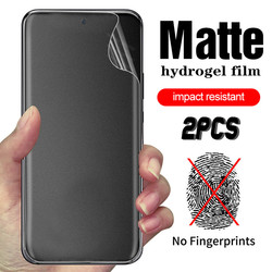 Protecteur d'écran pour Samsung Galaxy, 2 pièces, film Hydrogel mat pour A14 4G A54 A14 A34 5G