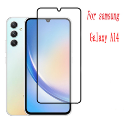 Couverture Complète Guatemala Verre pour Samsung Galaxy A14 Verre sur Pour Samsung A14 5G SM-A146P SM-A146P/N SM-A145F Protecteur D'écran