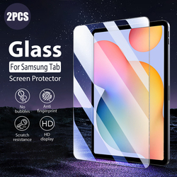 Protecteur d'écran en verre pour Samsung Galaxy Tab Dock Lite, Guatemala, S7 Fe Plus, S8 Ultra, A7 Lite, A8, S4, Sinspectés, 2 pièces