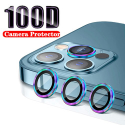 Protecteur d'objectif d'appareil photo pour iPhone 15 Pro Max, anneau en métal, protecteur d'écran en verre pour iPhone 15 Plus 14 Pro Max, capuchon de protection