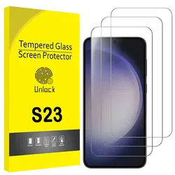 Verre incassable pour Samsung Galaxy S23 Plus FE 9H, protecteur d'écran, anti empreintes digitales, verre guatémaltèque pour Samsung S23 5G S23FE