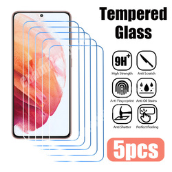 Protecteur d'écran en verre pour Samsung, S22 Plus, A73, A53, A33, A23, A13, 5G, Guatemala, S21, S20 FE, A52, A52S, A32, 5G, 5 pièces