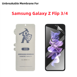 Film protecteur d'écran HD en hydrogel pour Samsung Galaxy Z Flip4, film de protection souple pour téléphone Z Flip3 et Flip4, 2 pièces