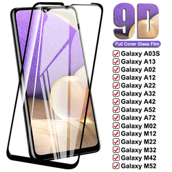 Film protecteur d'écran en verre 9D Guatemala, pour Samsung Galaxy A02 S A12 A22 A32 A52 M02 M12 M62 A42 A72 A 22 32 5G M02S A01