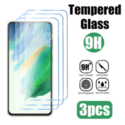 Protecteur d'écran en verre pour Samsung, S22 Plus, A73, A53, A33, A23, A13, 5G, Guatemala, S21, S20 FE, A52, A52S, A32, A22, 5G, A72, 3 pièces