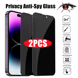 Protecteur d'écran anti-espion pour iPhone, couverture complète en verre, confidentialité, Guatemala, 14, 11, 12, 13, Pro, Max, 7, 8, 14, Plus, X, Poly, XS, MAX, 2 pièces