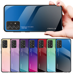 Coque de téléphone en verre nickel é Guatemala, coque antichoc pour Samsung Galaxy A73, A72, A71, A53, A52, A52S, A51, A54, A14, A13, A12, A32, A34