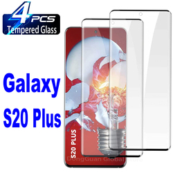 Protecteur d'écran pour Samsung Galaxy S20 Plus 5G, verre Guatemala, 1/4 pièces