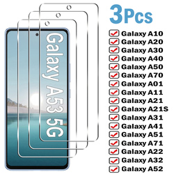 Protecteur d'Écran en Verre pour Samsung Galaxy A50, A30, A20E, A10S, A40, A70, A21, A31, A51, A71, A41, A22, A32, A52