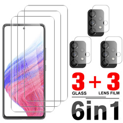 Coque en verre 6 en 1 pour Samsung Galaxy A53, 5G, protecteur d'appareil photo pour Samsung A52s, A52, A12, A13, 4G, A22, A32, A72, film de protection, Guatemala