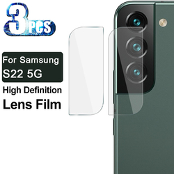 Protecteur d'objectif d'appareil photo pour Samsung, S22 Ultra Plus, 5G, verre Guatemala, film d'objectif arrière, Galaxy S22 +, S22 Pro, 3 pièces, 1 pièce